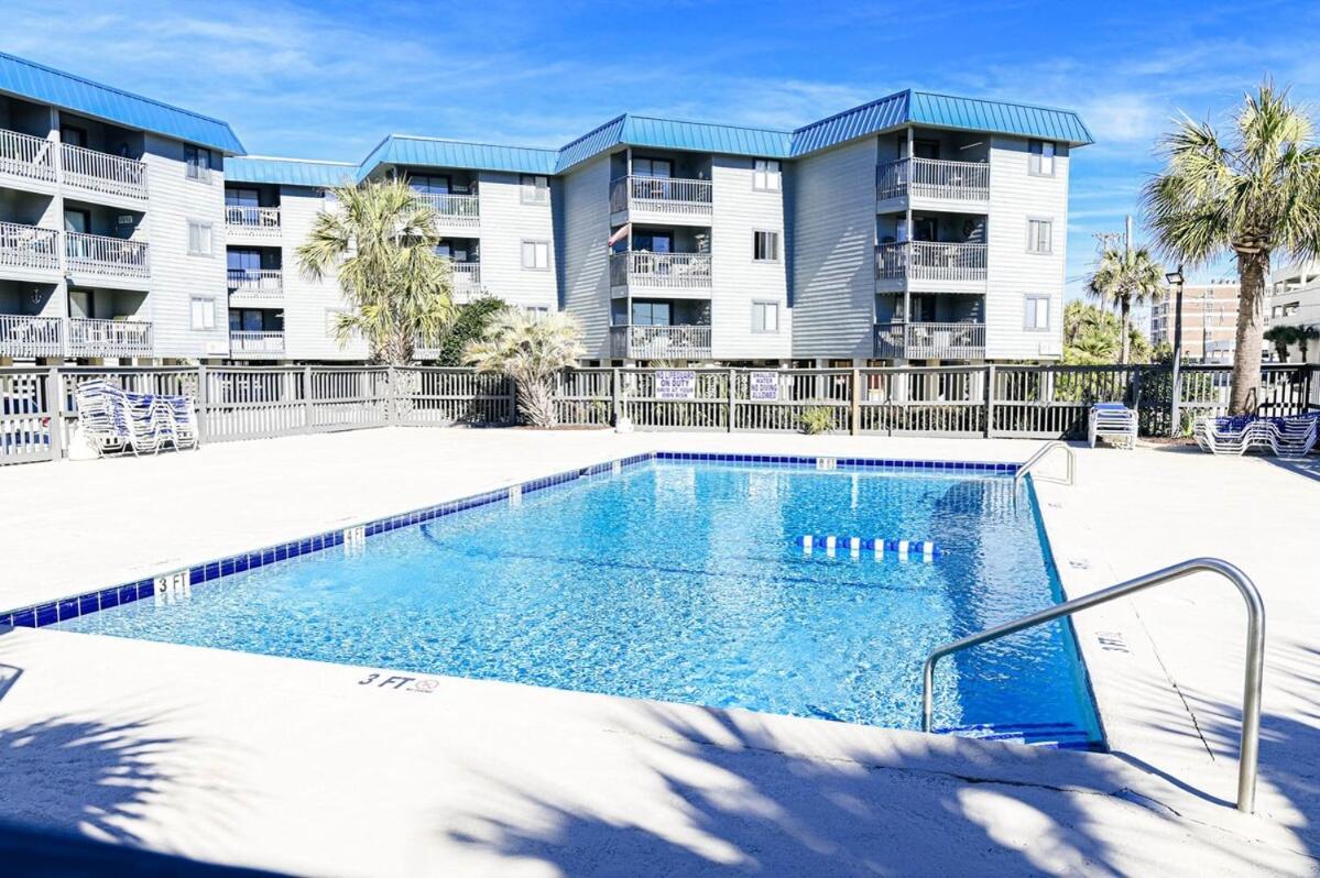 The Salty Turtle All New Modern Oceanfront Condo W Pool Myrtle Beach Exterior photo