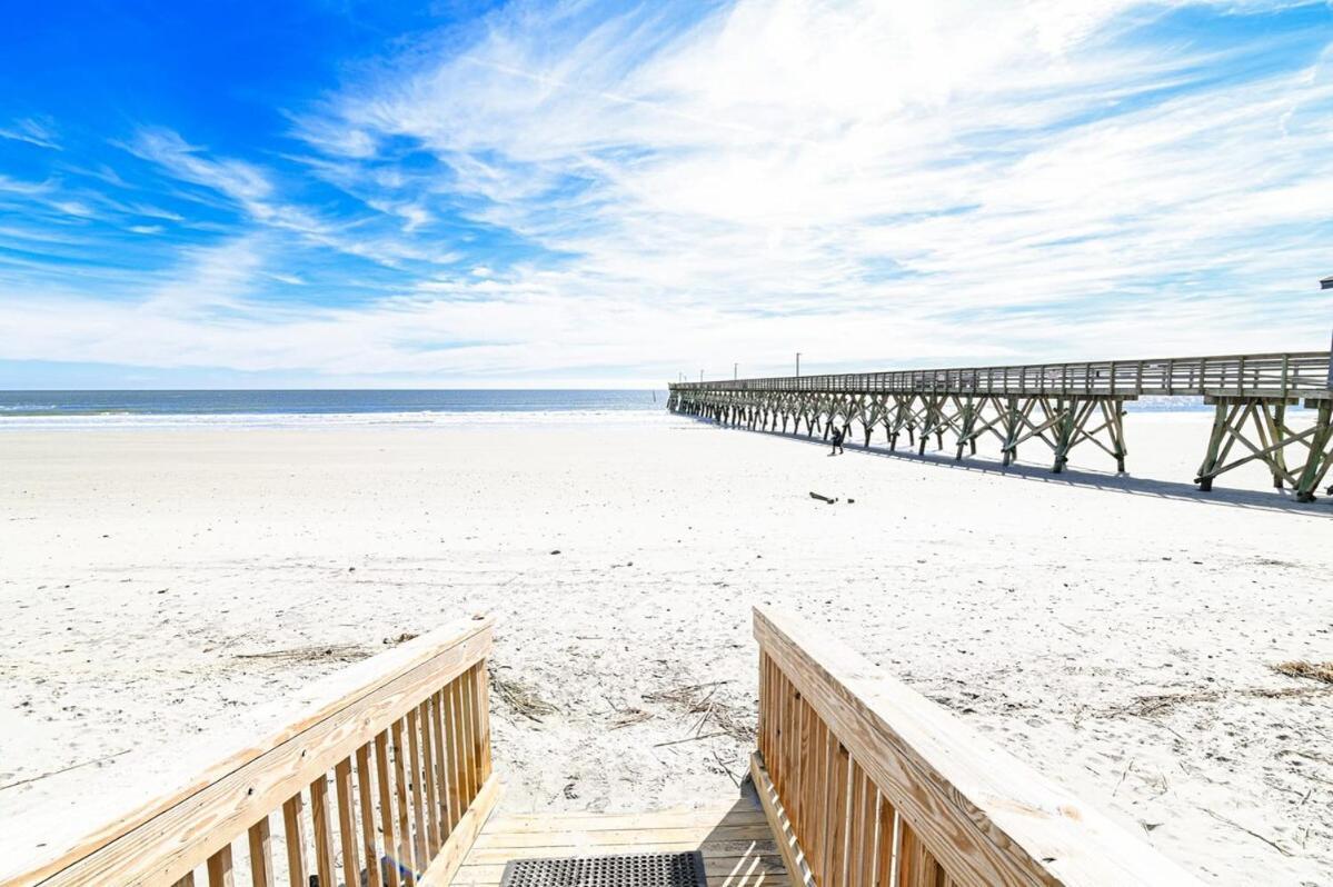 The Salty Turtle All New Modern Oceanfront Condo W Pool Myrtle Beach Exterior photo