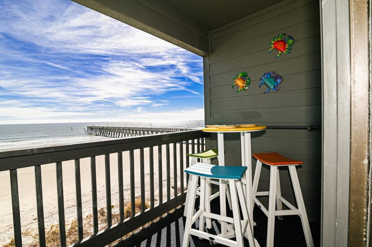 The Salty Turtle All New Modern Oceanfront Condo W Pool Myrtle Beach Exterior photo